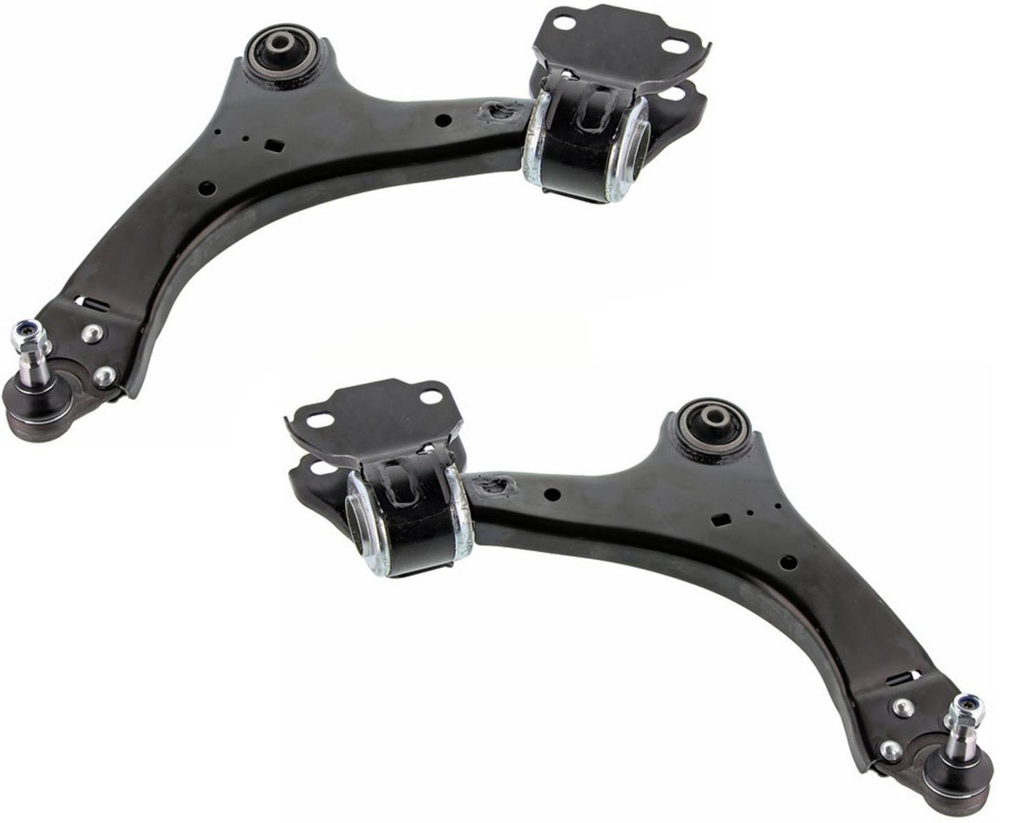 Front Left & Right Lower Control Arms Ball Joints Fits 2008-2015 Land Rover LR2