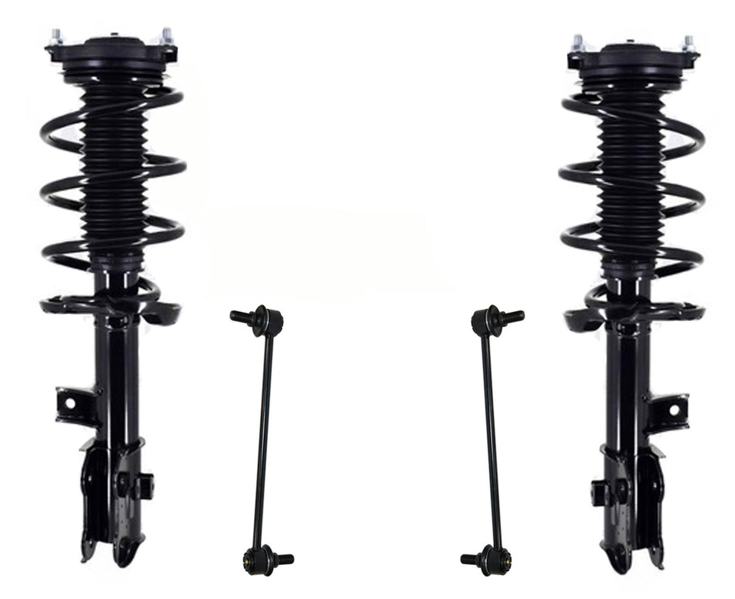 Front Complete Struts Assemblies & Sway Bar Links For 2019-2021 Hyundai Tucson