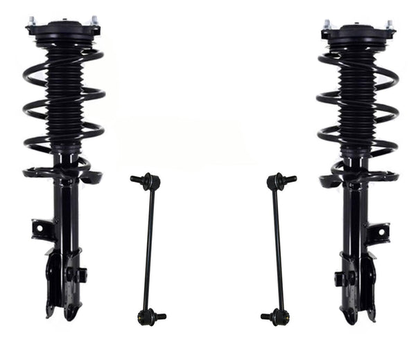 Front Complete Struts Assemblies & Sway Bar Links For 2019-2021 Hyundai Tucson