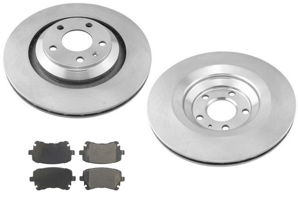 06-09 Audi A6 Quattro A6 With Larger Size 330MM Rear Brake Rotors & Ceramic Pads