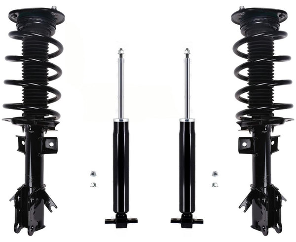 Front Complete Strut Assemblies & Rear Shocks For 2015-2021 Ford Edge