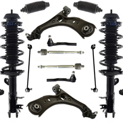 Front Struts Lower Control Arms Tie Rods For 2016-22 Honda HR-V All  Wheel Drive