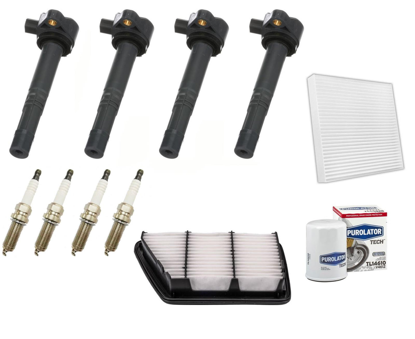 Bobina de encendido Platino Bujías Tune Up para Honda CR-V CRV 2.4L 2017-2019
