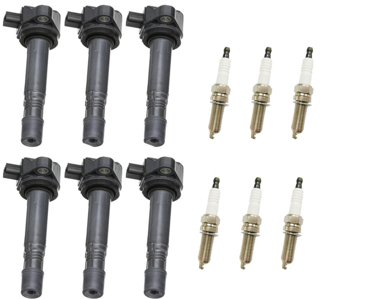 Direct Ignition Coil & Platinum Spark Plugs Kit For Honda Pilot 2016-2021 3.5L