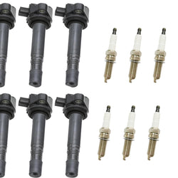Kit de bobina de encendido directo y bujías de platino para Honda Pilot 3.5L 2016-2021