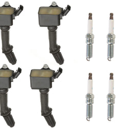 Bobina de encendido directo y bujías de iridio para Buick Encore 2016-2022 1.4L