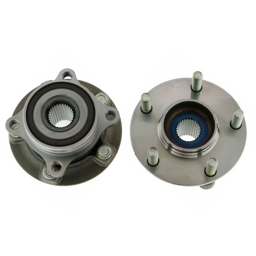 Front Left & Right Wheel Hub Bearings for Mitsubishi Lancer 2.0L Turbo 2008-2015