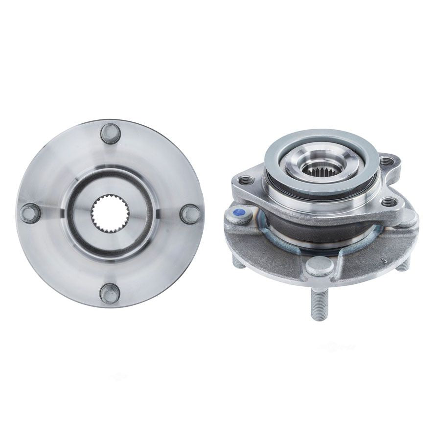 Front Left & Right Wheel Hub Bearings for Nissan Versa 2007-2012 4-Wheel ABS