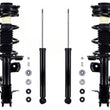 Front Complete Strut Assemblies & Rear Shocks Absorber For Nissan Leaf 2011-2024