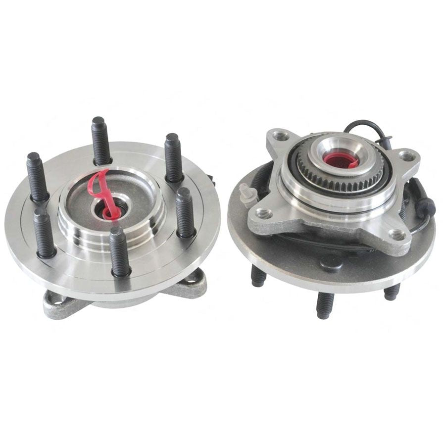 Front Wheel Hub Bearings for Ford F-150 2004-2005 6 Stud Hub 4 Wheel Drive