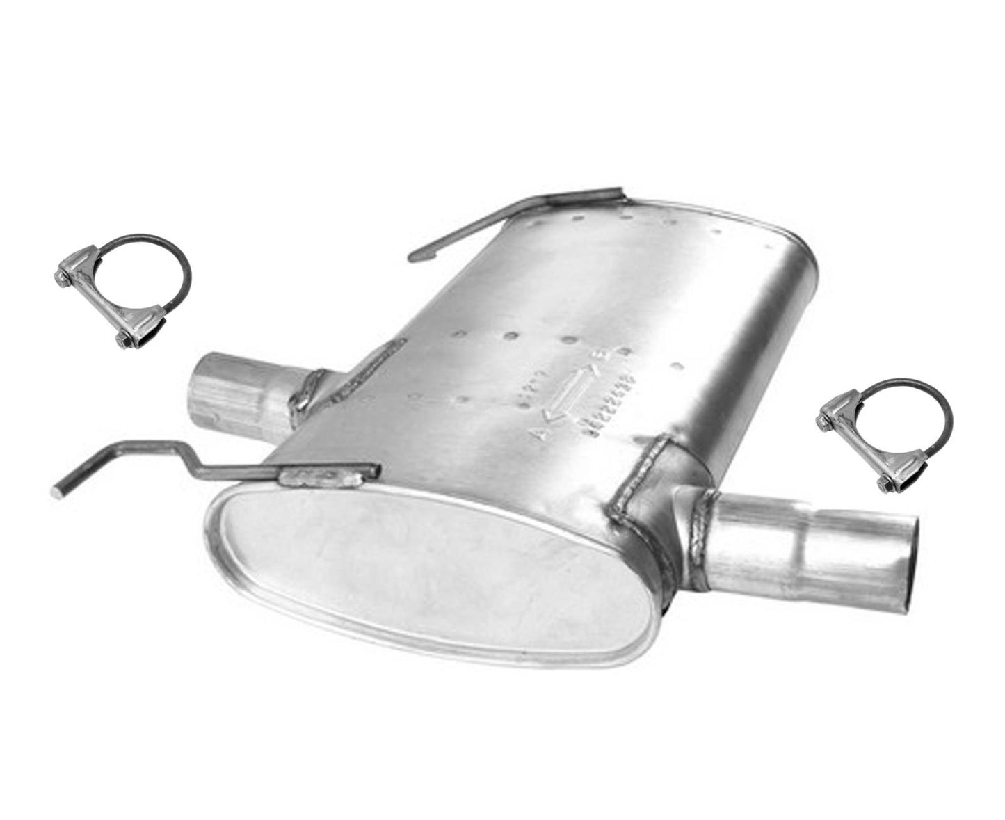 Exhaust Direct Fit Muffler For 1995-2003 Windstar & 2004-2007 Monterey Freestar
