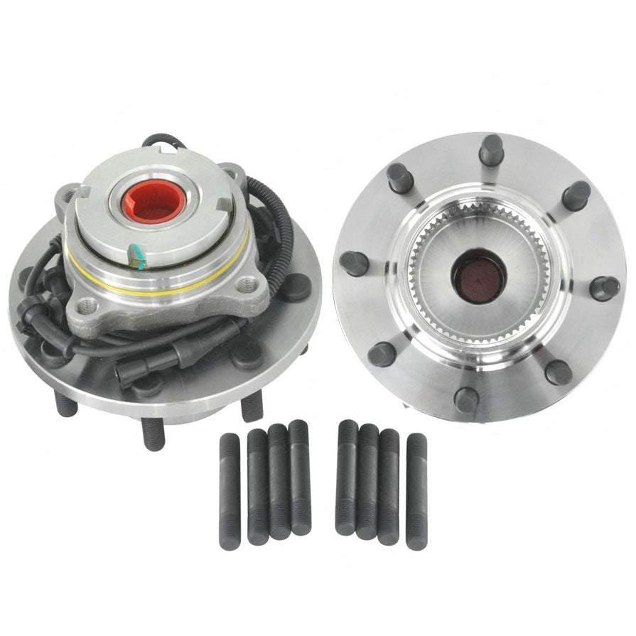 Front Wheel Hub Bearings for Ford F-250 F-350 F-450 F-550 Super Duty 1999-2004