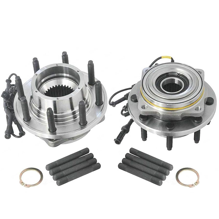 Front Wheel Hub Bearings for Ford F-250 F-350 Super Duty 2005-2010 4 Wheel Drive