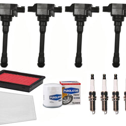 Bobina de encendido directo, bujías y filtros para Nissan Sentra 1.8L 2013-2018