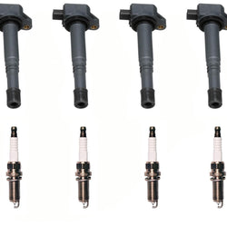 Bobina de encendido directo y bujías para Civic 2.4L 2012-2015, Accord 2.4L 2008-12.