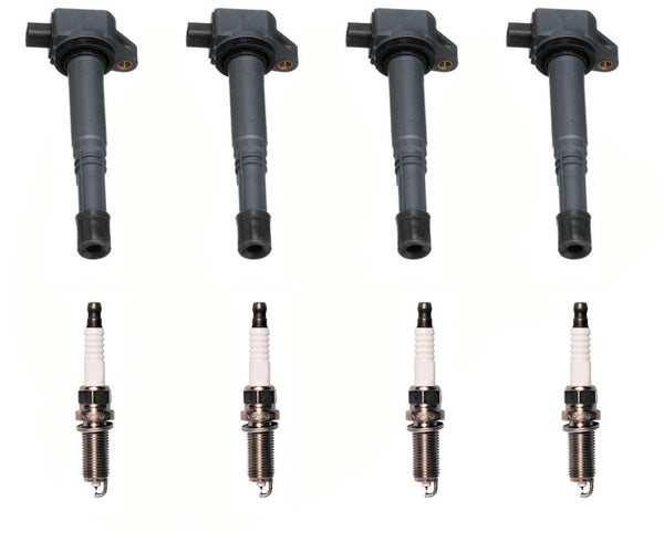 Bobina de encendido directo y bujías para Civic 2.4L 2012-2015, Accord 2.4L 2008-12.