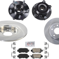 Rear L&R Wheel Hub Assembly for All Wheel Drive Mazda CX-3 2016 2017 2018