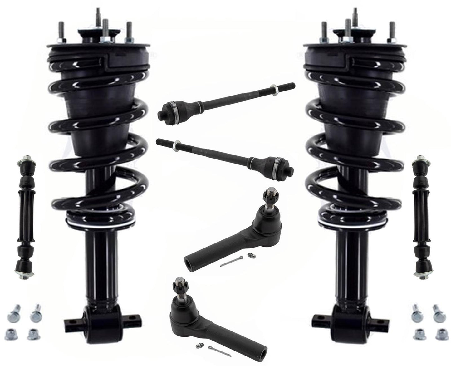 Enlaces de varillas de acoplamiento de puntales delanteros para Silverado 1500 2014-2018 con tracción en las 4 ruedas ZW7