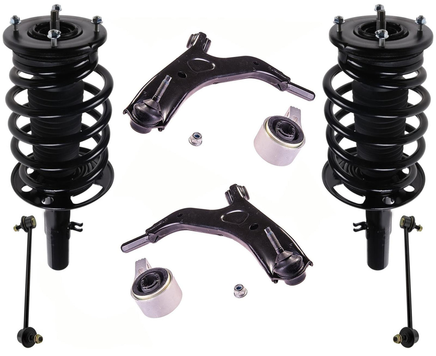 Brazos de control y enlaces de puntales delanteros para Ford Taurus 2008-2009 con tracción delantera