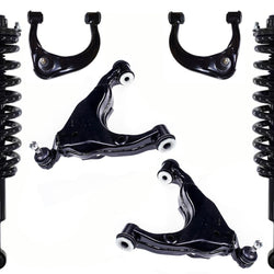 Front Struts Upper Lower Arms Ball Joints For 10-22 Toyota 4Runner 4x4 Wheel Drv