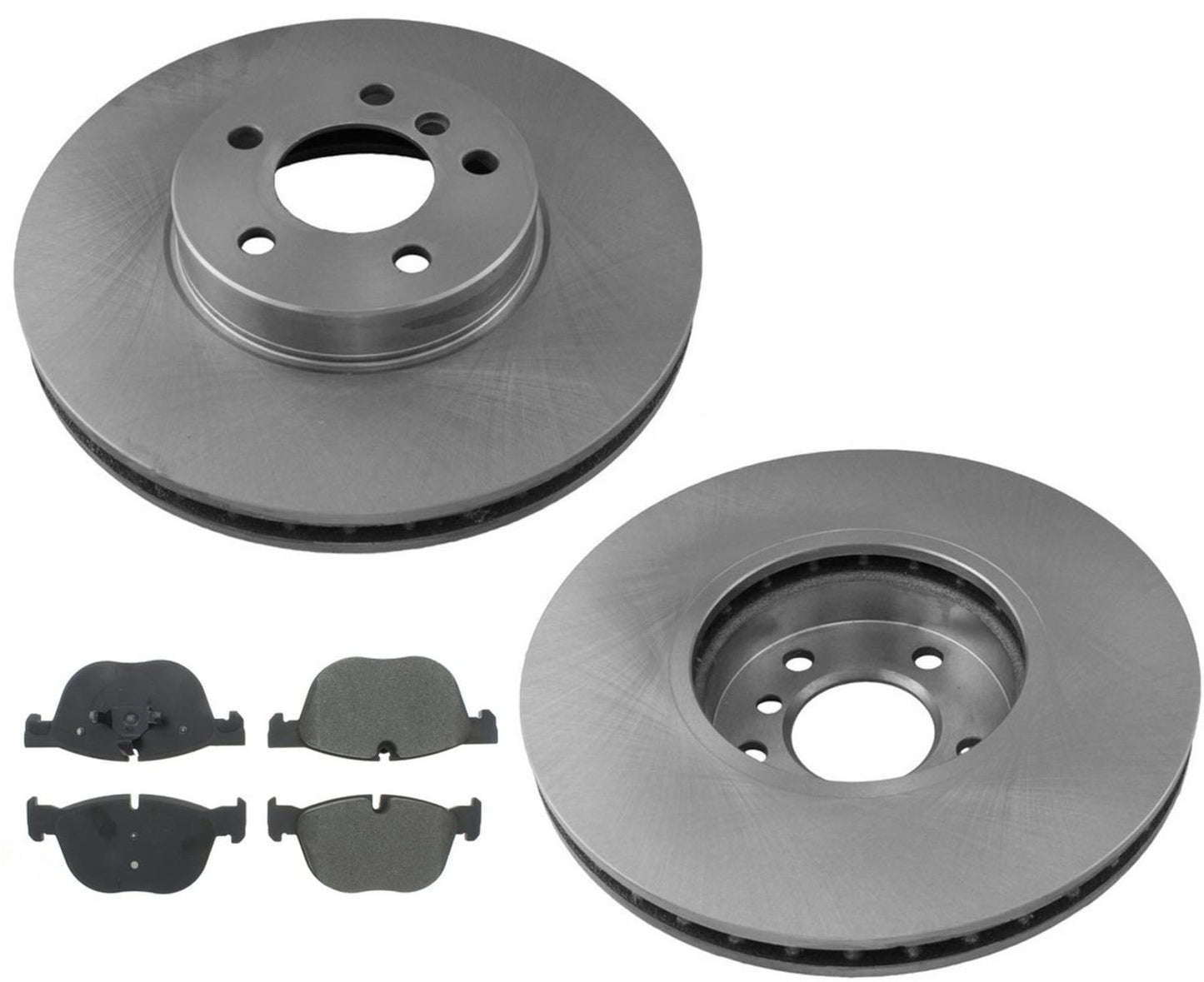 For 2007-2018 BMW X5 3.0L Engine Front Disc Brake Rotor Front Rotors & Pads