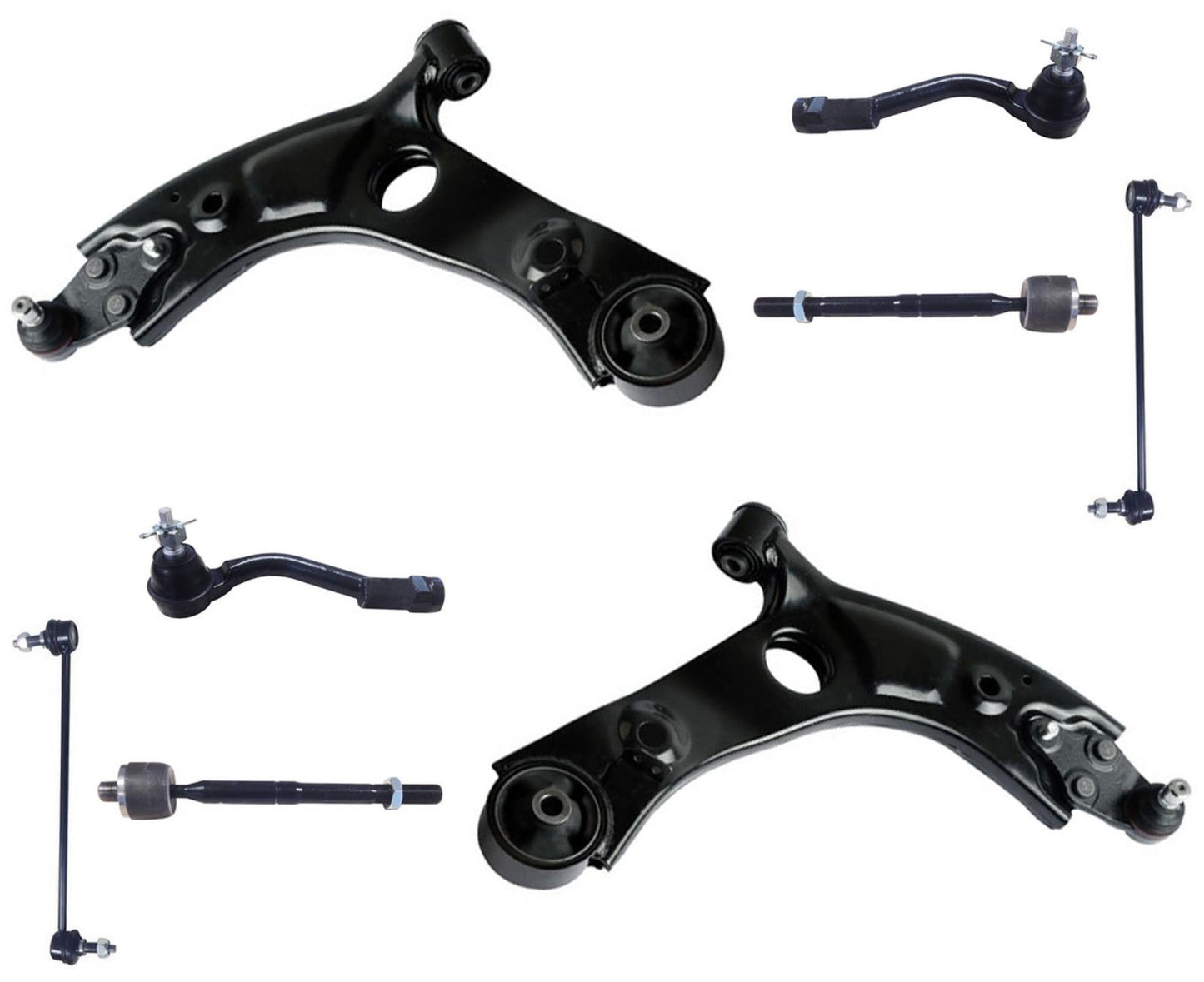 Front Control Arms Tie Rods & Links For 2016-2019 Kia Sorento FRONT WHEEL DRIVE