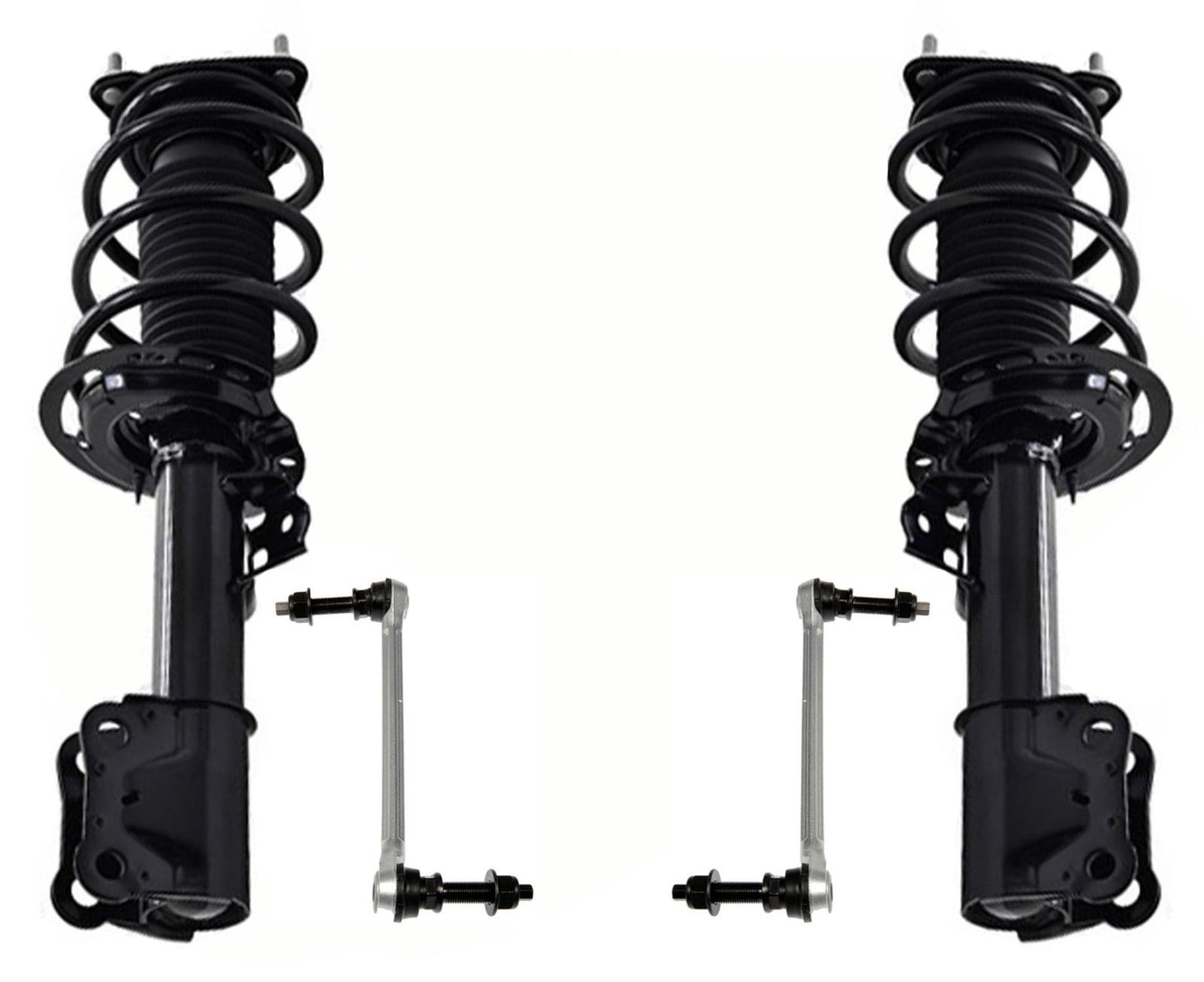 Conjunto de puntales delanteros completos y enlaces de barra estabilizadora para Ford Mustang 3.7L 2015-2023