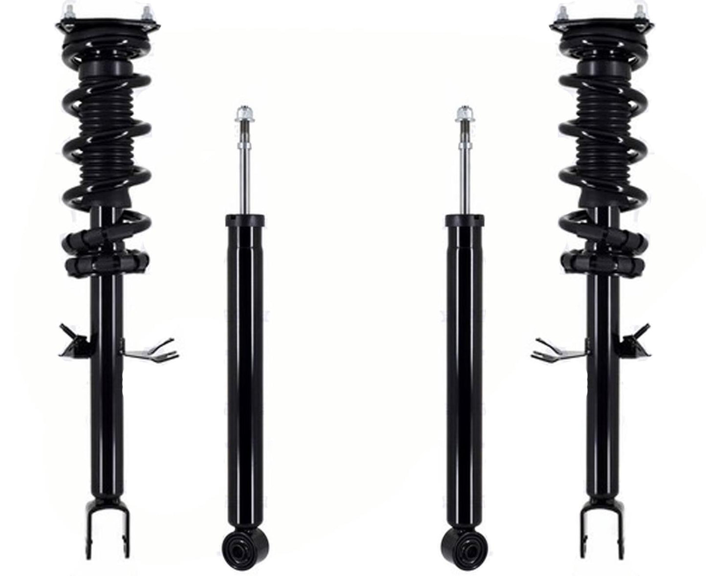 Front Struts & Rear Shocks For 2014-2017 Infiniti QX70 3.7L Rear Wheel Drive