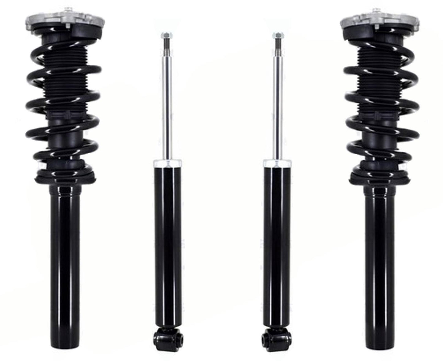 Puntales delanteros completos con resortes helicoidales y amortiguadores traseros para Volvo XC90 T6 2017-2019