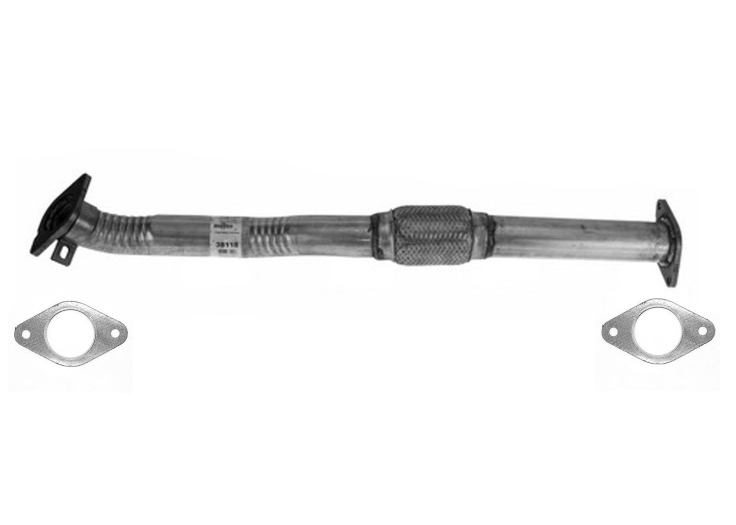 Front Engine Flex Pipe For 2013 2014 2015 2016 Dodge Dart 2.0L 2.4L W Gaskets