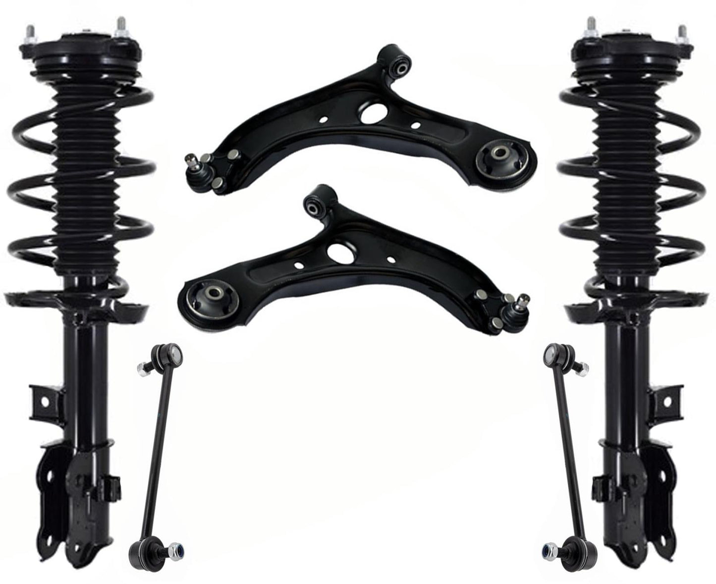 Front Complete Struts Lower Control Arms & Links For Hyundai Tucson 2016-2018