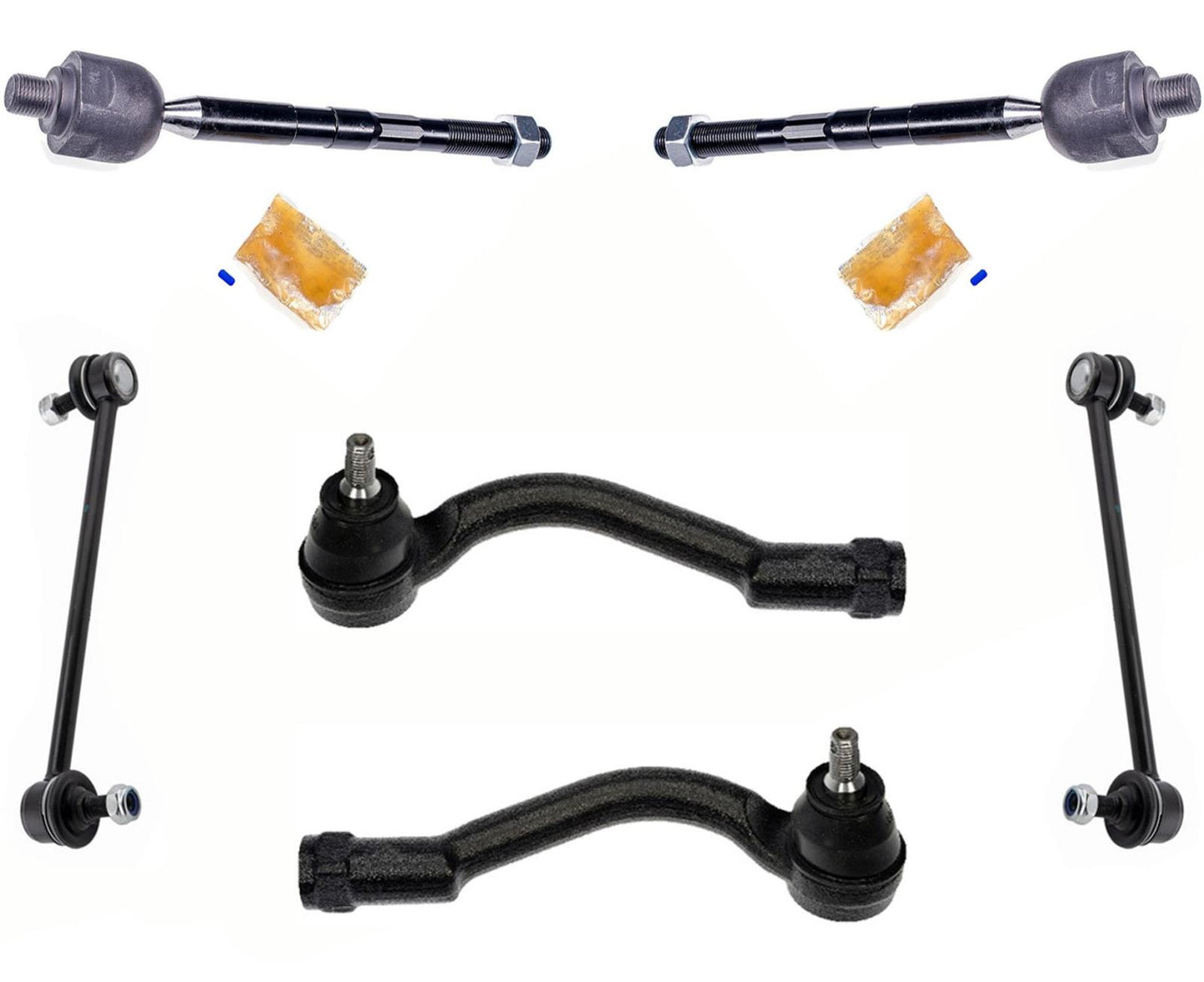 Barra de acoplamiento y enlace interior y exterior delantero para Hyundai Tucson 16-2021 tracción delantera