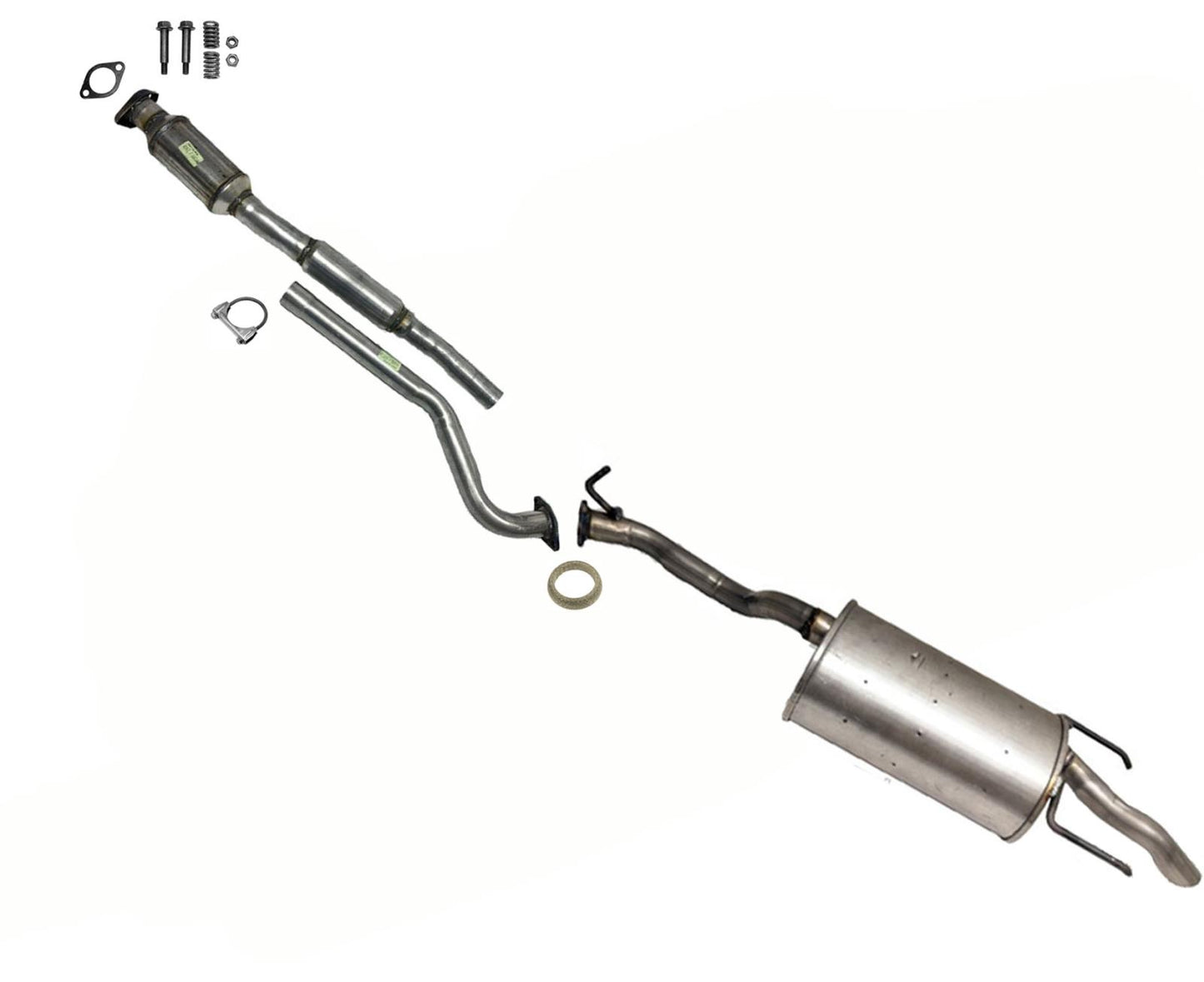 Muffler Exhaust Pipe System fits For Subaru Baja 2.5L 2004 2005 2006 NON Turbo