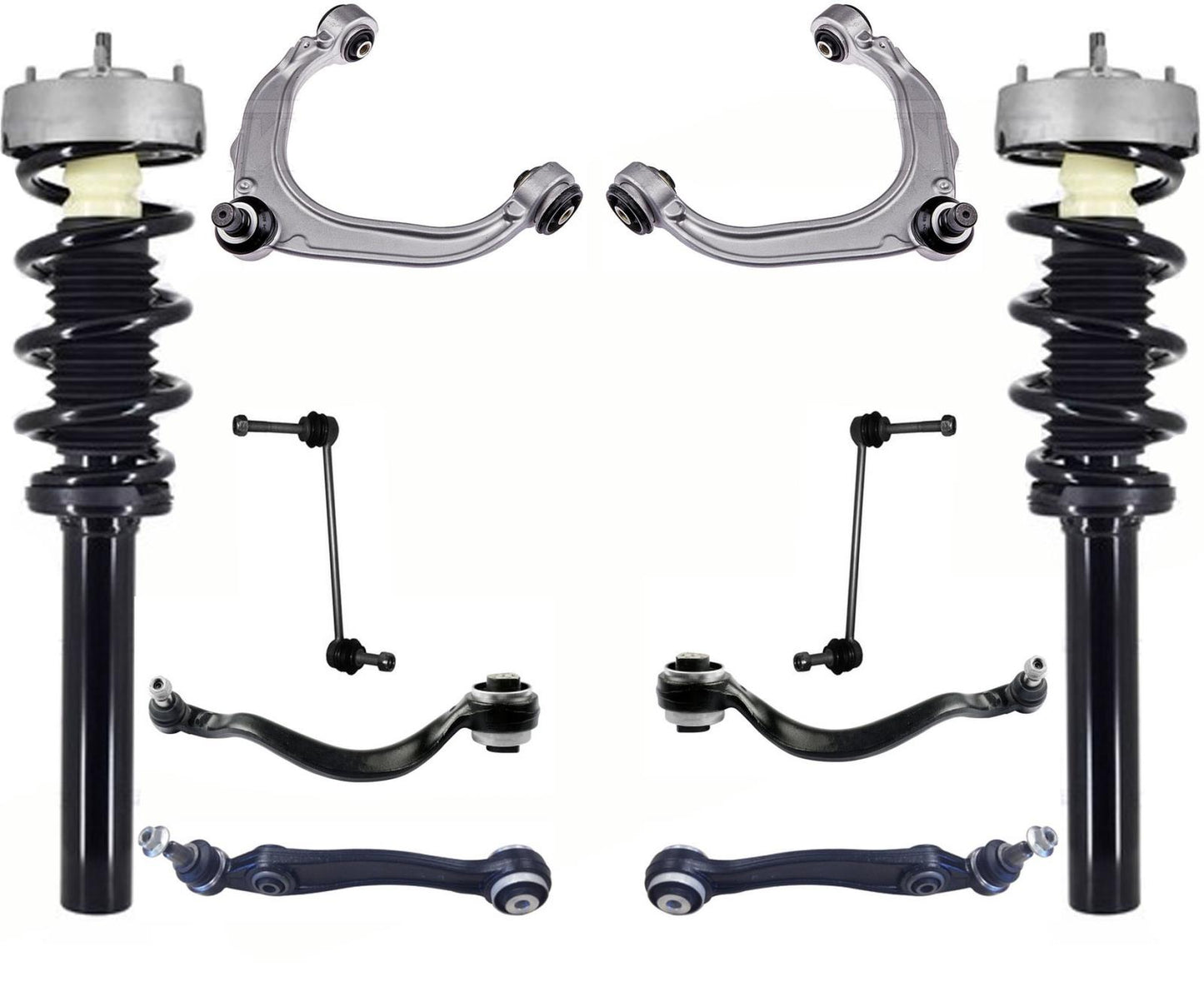 Brazos de control superiores e inferiores con puntales delanteros para X5 xDrive35i con tracción total 2014-18