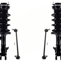 Front Complete Struts Assembly & Links For Honda Civic SI Coupe 2012-2013