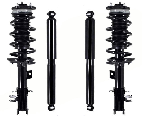 Front Complete Struts Assembly & Rear Shocks For 2015-2022 Ram Promaster City