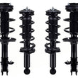 Front & Rear Complete Strut Assembly W Coil Spring For Subaru Impreza 2017-2019