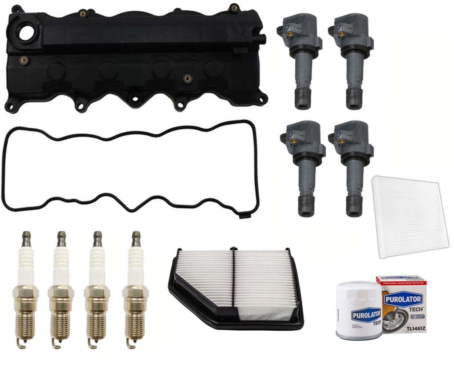 Ignition Coils Spark Plugs Valve Cover & Filters For Honda HR-V 2016-2022