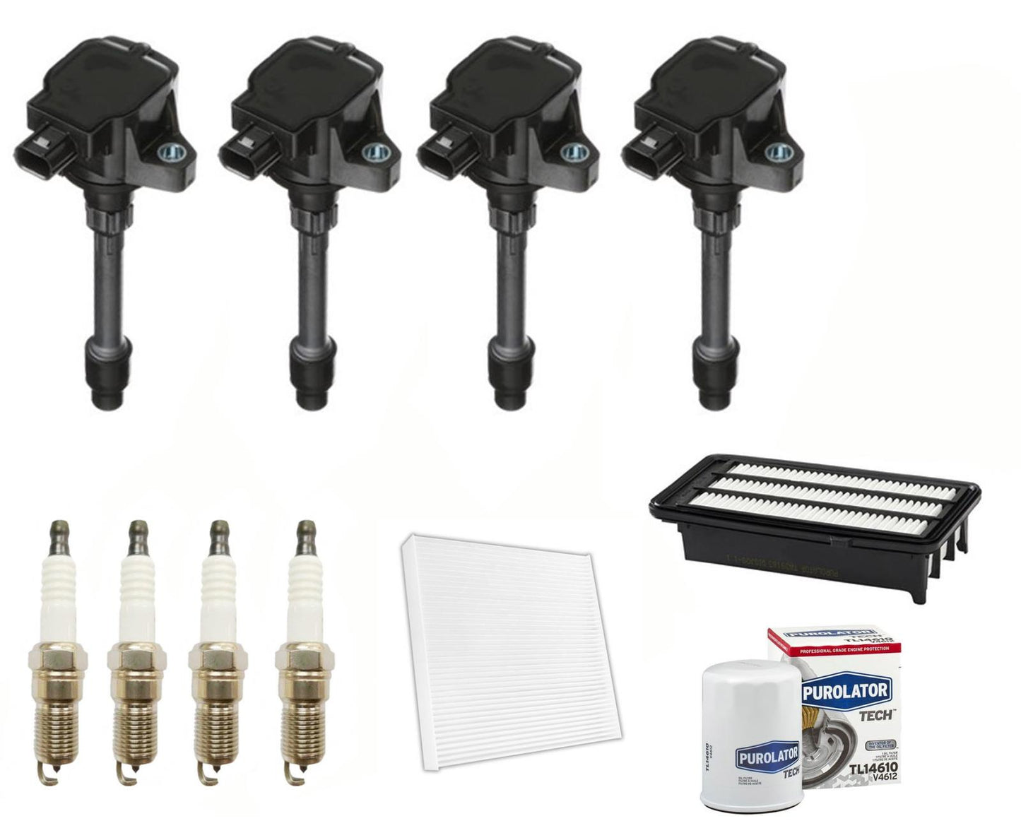 Bobinas de encendido, bujías y filtros para Honda Civic 1.5L Turbo 2016-2021