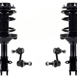 Front Complete Struts Assembly & Sway Bar Links For Subaru WRX 2015-2021