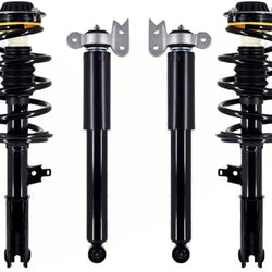 Front Complete Struts Assembly  & Rear Shocks For Chevrolet Traverse 2018--2021