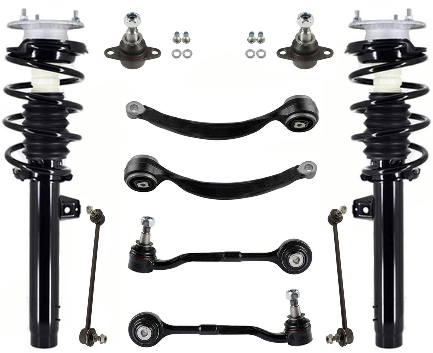 Brazos de control inferiores y enlaces delanteros completos para BMW X1 XDrive35i 2013-2015