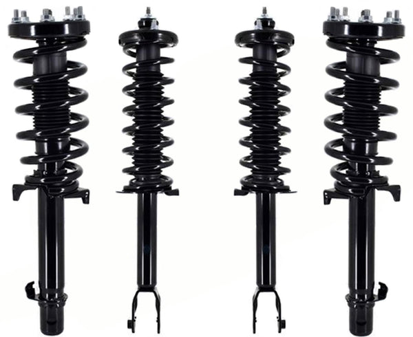 Front & Rear Complete Struts For Honda Crosstour 3.5L All Wheel Drive 12-2015