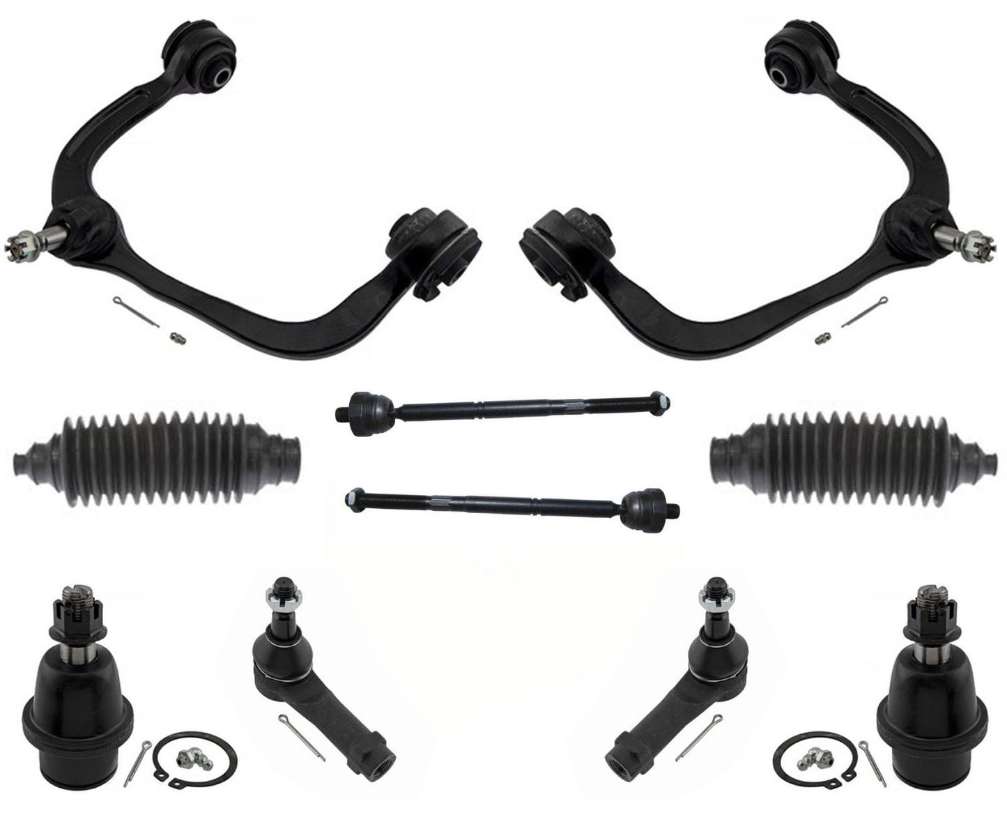 Brazos de control, varillas de amarre de rótula inferior para Ford F150 con tracción trasera 2004-2008