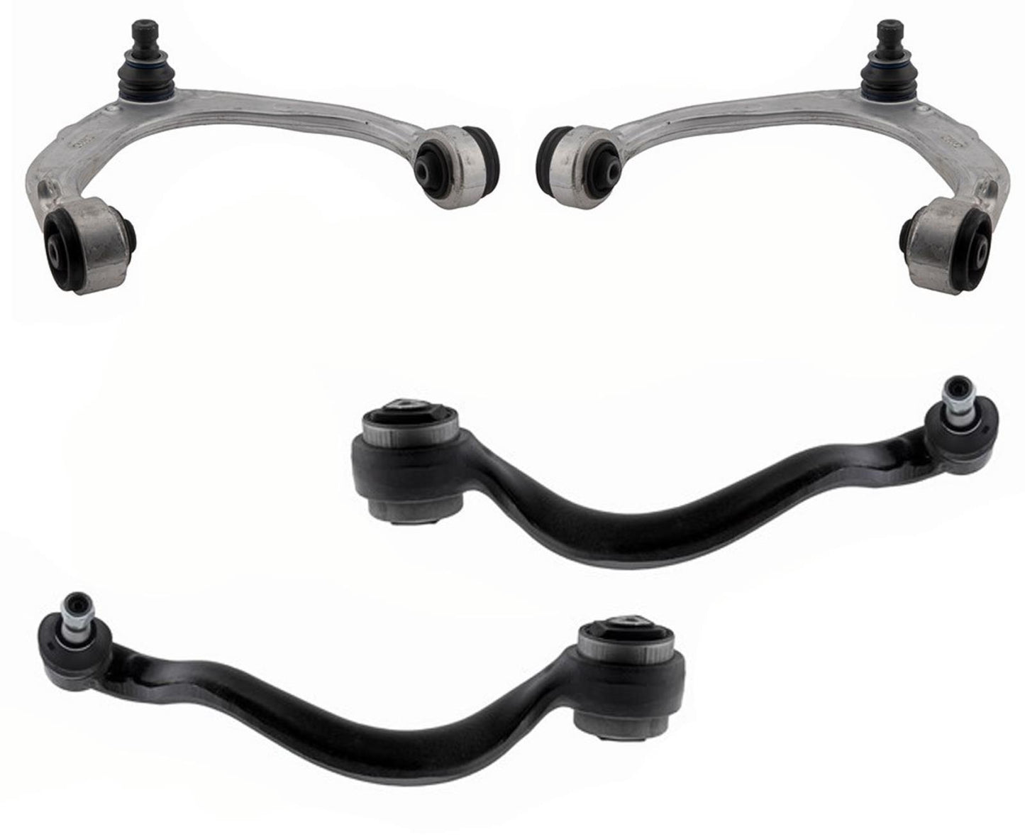 4Pc Front Upper Control & Lower Forward Control Arms For BMW X5 X6 2007-2018