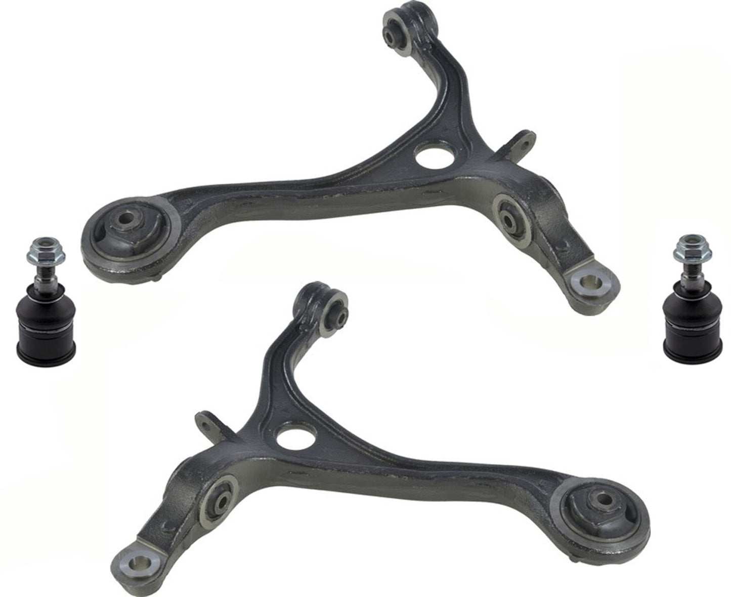 Front Lower Control Arms W/ Bushings & Lower Ball Joints For Acura TL 2004-2006