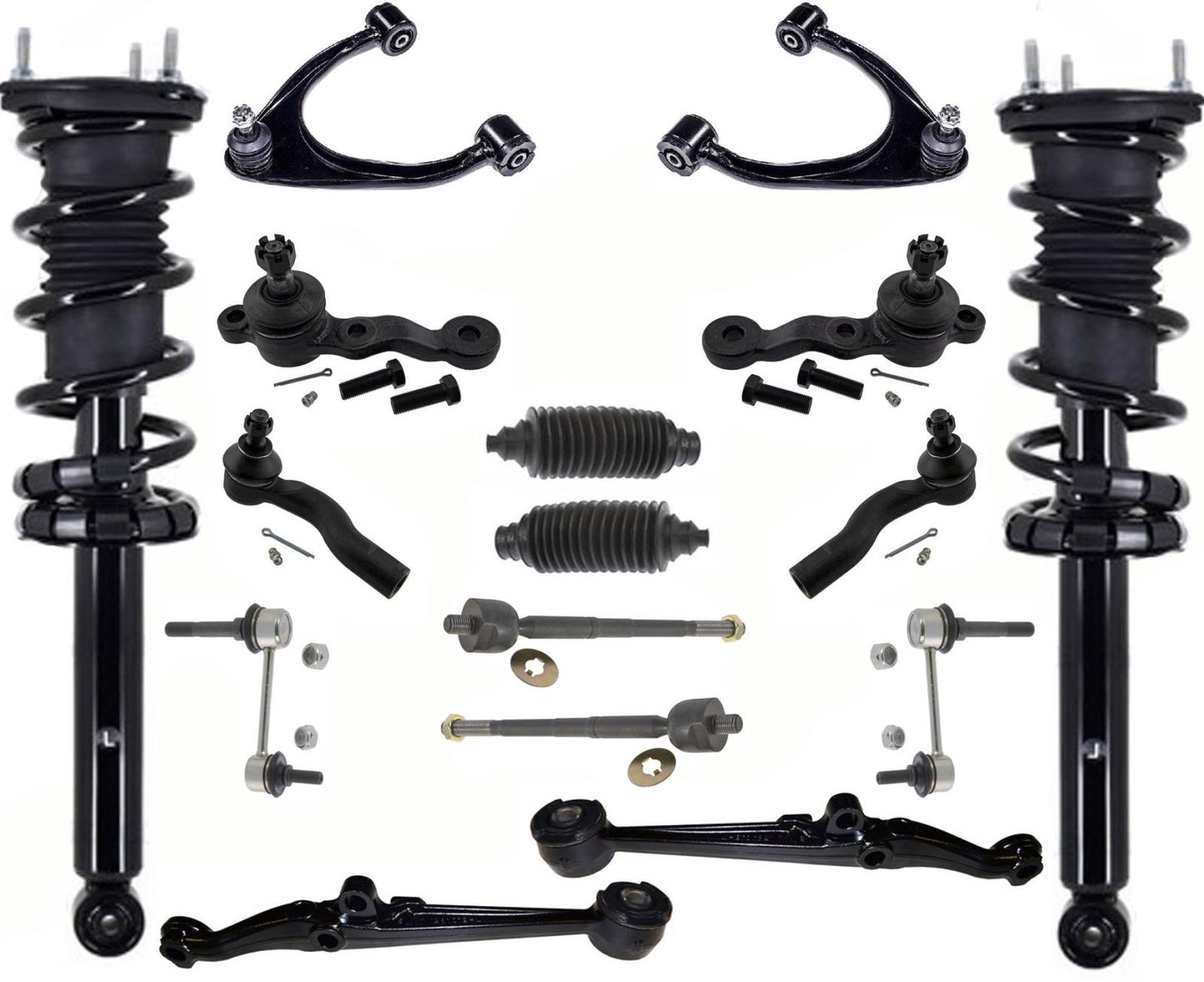 Enlaces de barras de acoplamiento de rótula de brazos de control de puntales delanteros para Lexus IS300 01-05 Sedan