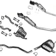 For Jeep Grand Cherokee 3.6L 13-2020 Catalytic Converter Muffler Exhaust System