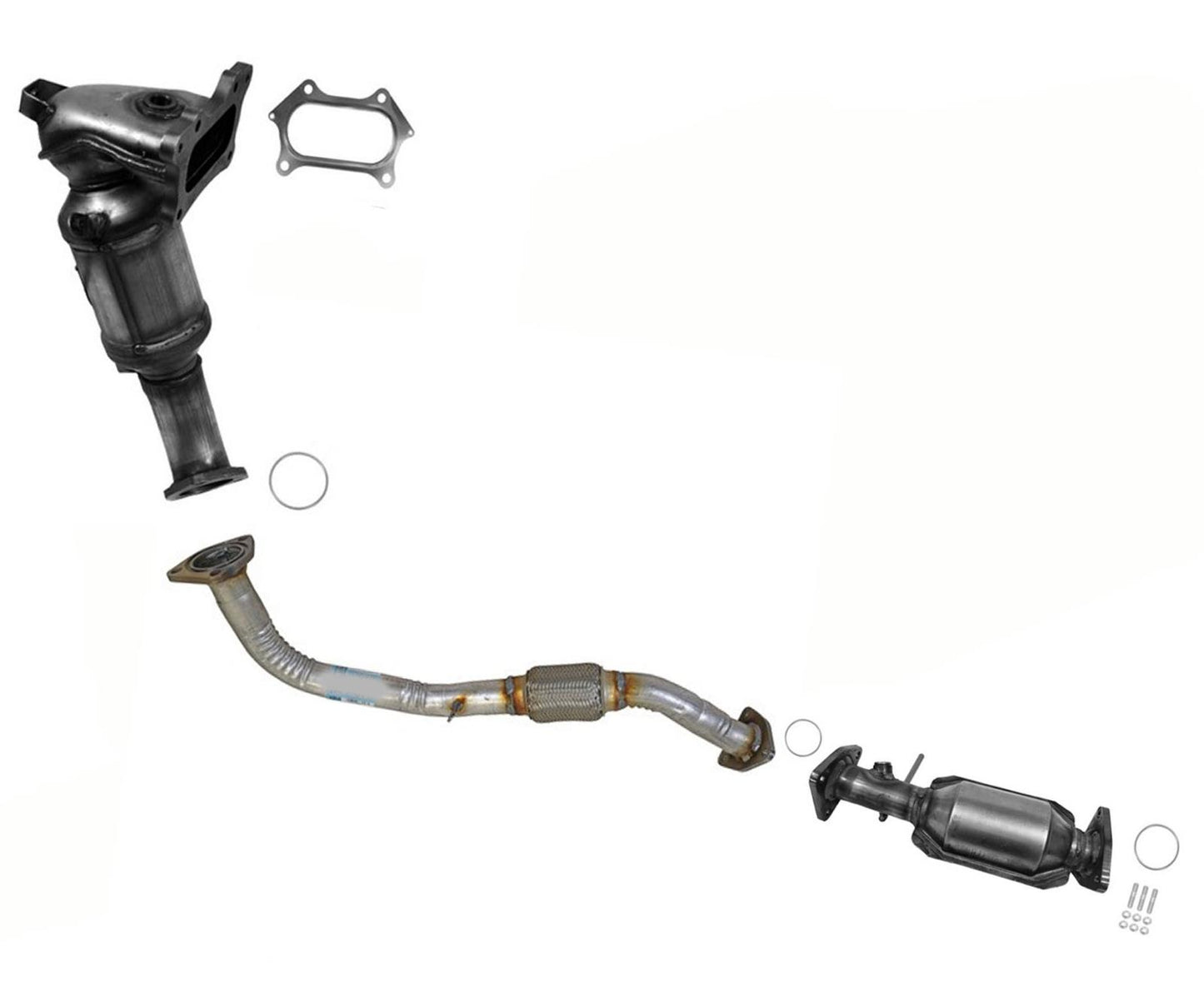 Tubo flexible con convertidores catalíticos para Honda CR-V 2.4L 2015-2016 18210-T1W-A01