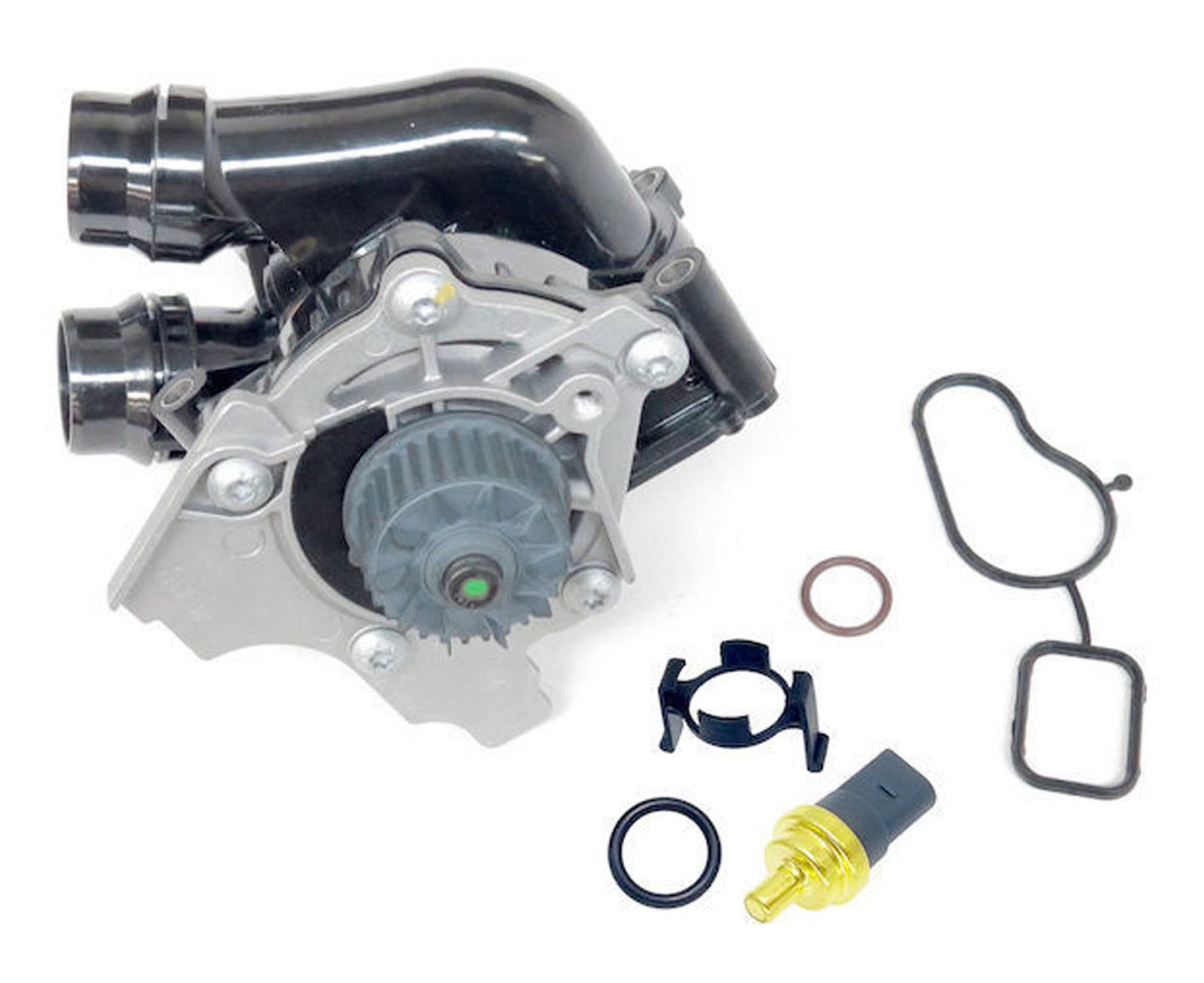 Engine Water Pump Thermostat Temperature Sensor For Audi A3 Quattro 2.0 2008-13
